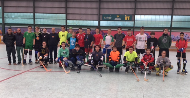 Hockey - El seleccionador nacional visitó Pamplona